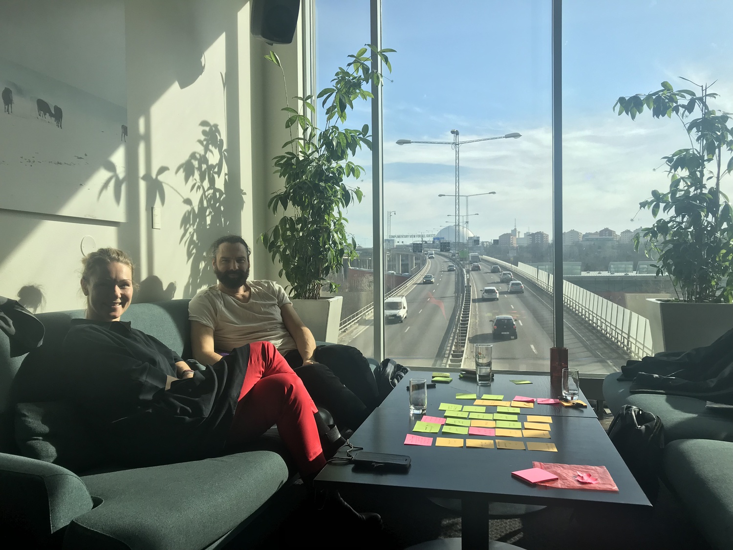 En vanlig dag på jobbet