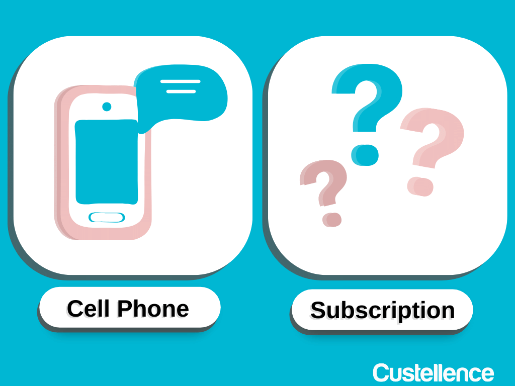 Everyone who has experience with one can draw a cell phone, but does anybody know how to draw a cell phone subscription? This is a valuable lesson in empathizing with the customer's perspective. Not everything they experience is tangible or a touch point with your organization.